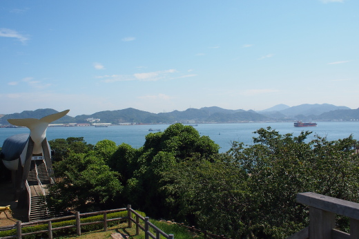 関門海峡と北九州市門司区